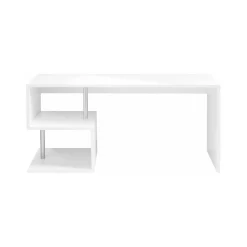 Scrivania lineare bianca lucida 205x90cm - Fuhao