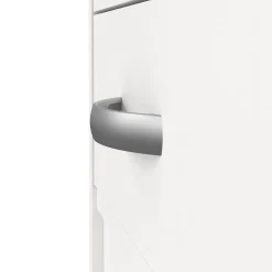 Scrivania lineare bianca 109x48cm in legno - Amor