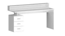 Scrivania lineare bianca 180x60cm - Arre
