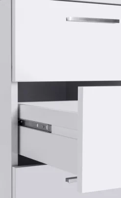 Scrivania lineare bianca 180x60cm - Arre