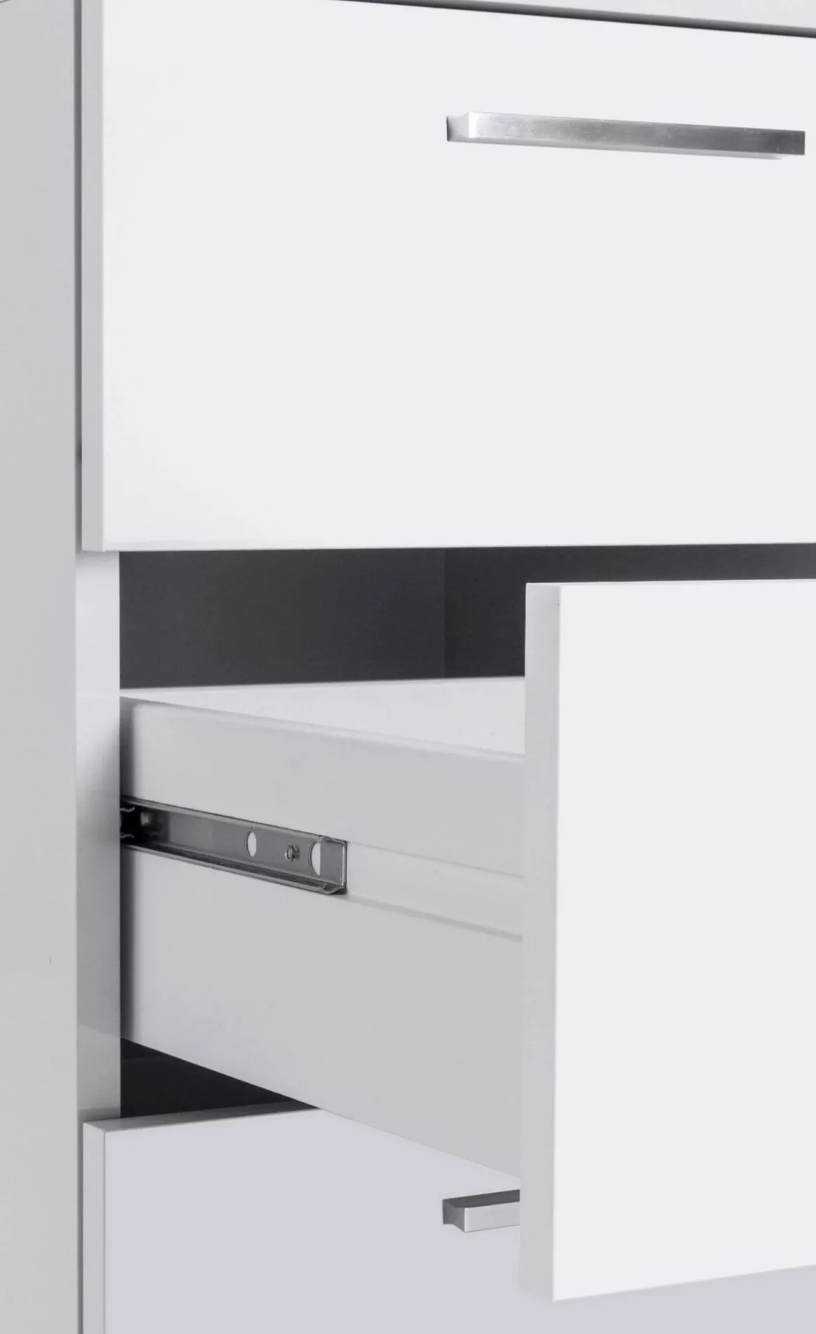 Scrivania lineare bianca 180x60cm - Arre