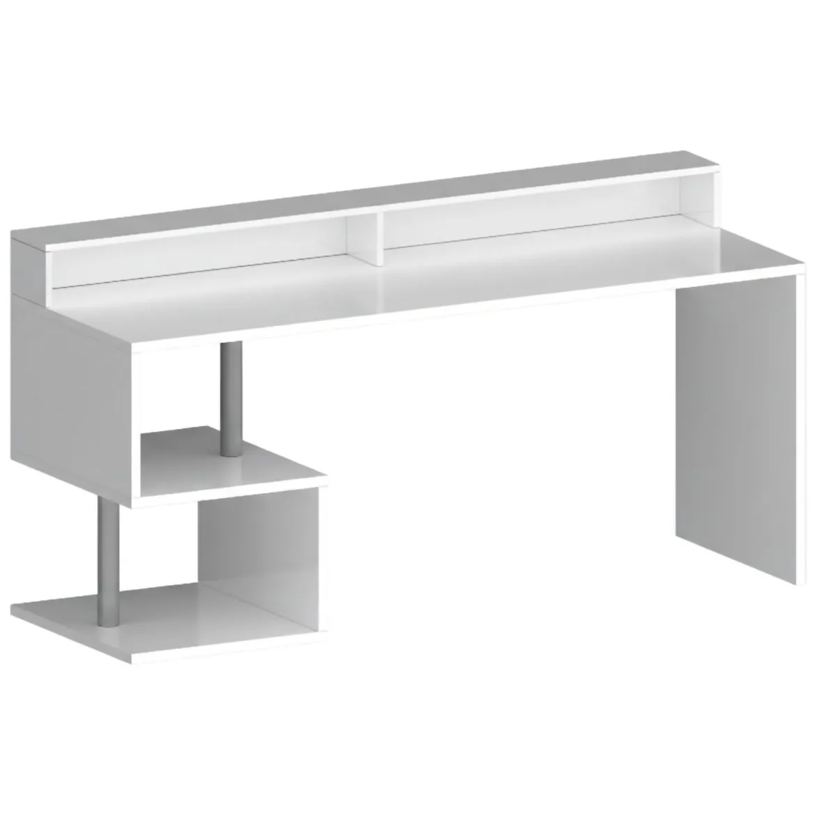 Scrivania lineare bianca 180x60cm - Arre