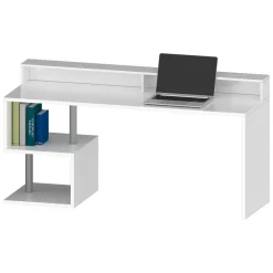 Scrivania lineare bianca 180x90cm - Agretto