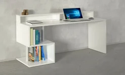 Scrivania lineare bianca 180x90cm - Agretto