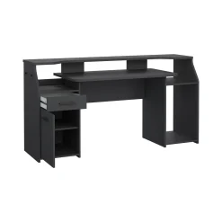 Scrivania lineare grigia 171x62cm per studio - Napoleon