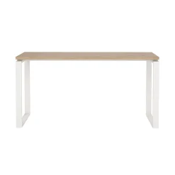 Scrivania lineare rovere e bianca 150x60cm - Arignano