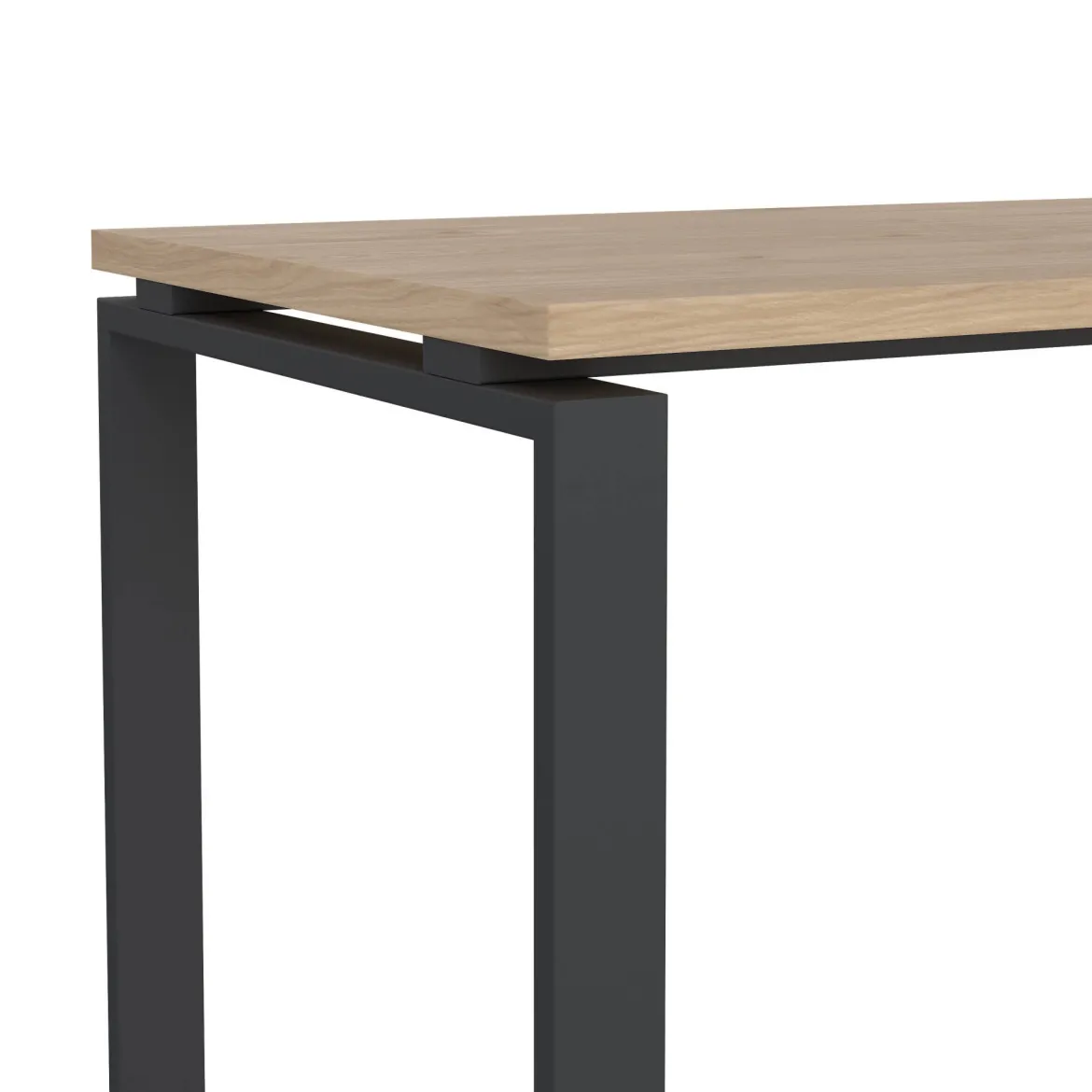 Scrivania lineare rovere e grigia 120x60cm - Pierrot