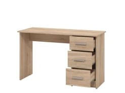 Scrivania Marrone Rovere un Ripiano Sfumatura Colore Ripiano Rovere 90x40x73h cm, Materiale Piano in Legno Nobilitato - Urio