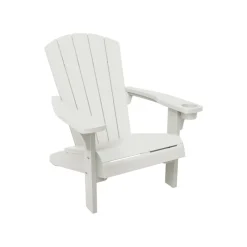Sedia da esterno Creston, 80x93 h93 cm, Bianco