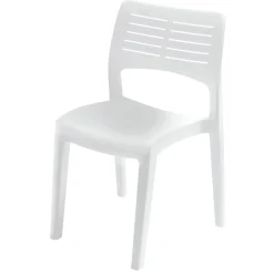 Sedia da esterno design bianco - Genny