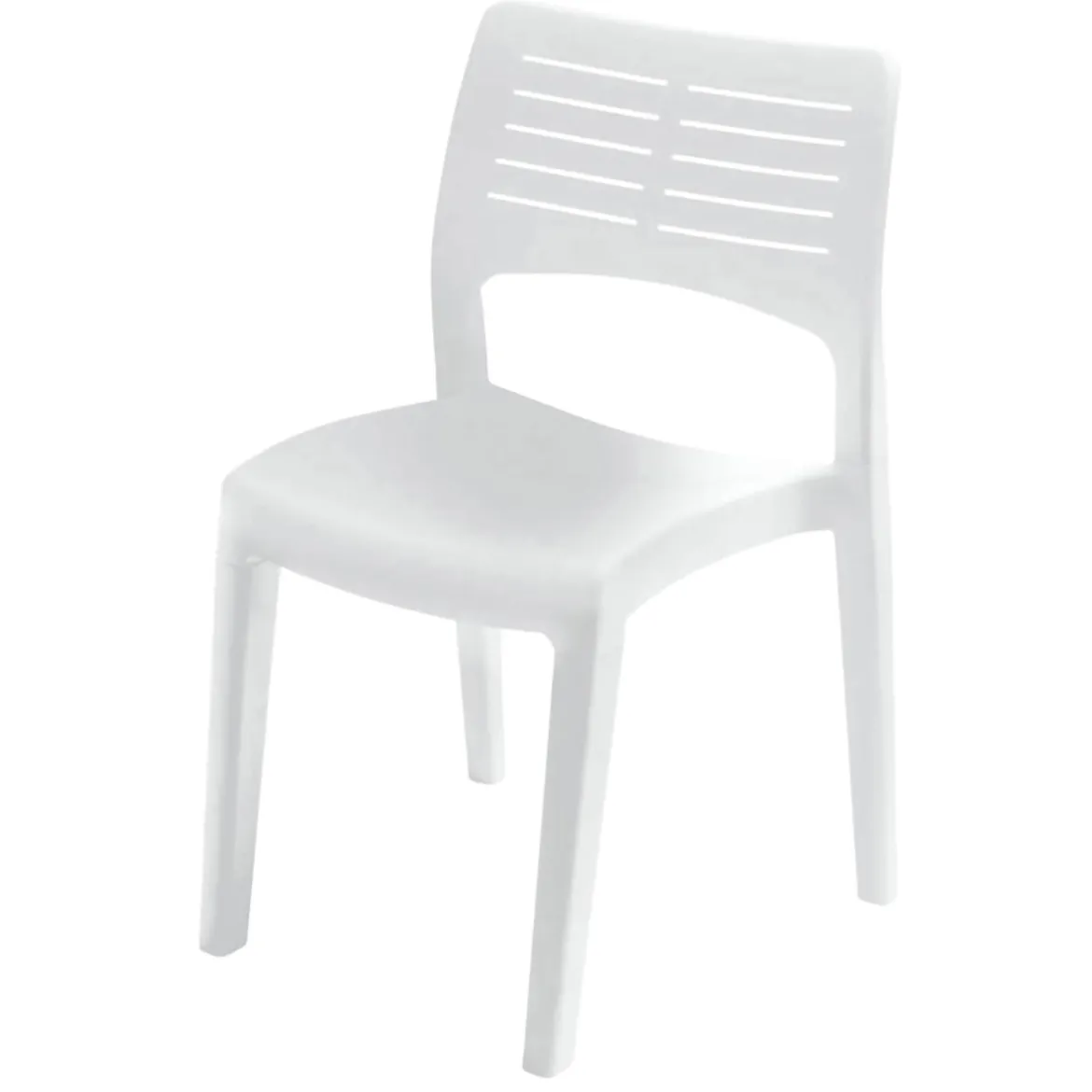 Sedia da esterno design bianco - Genny