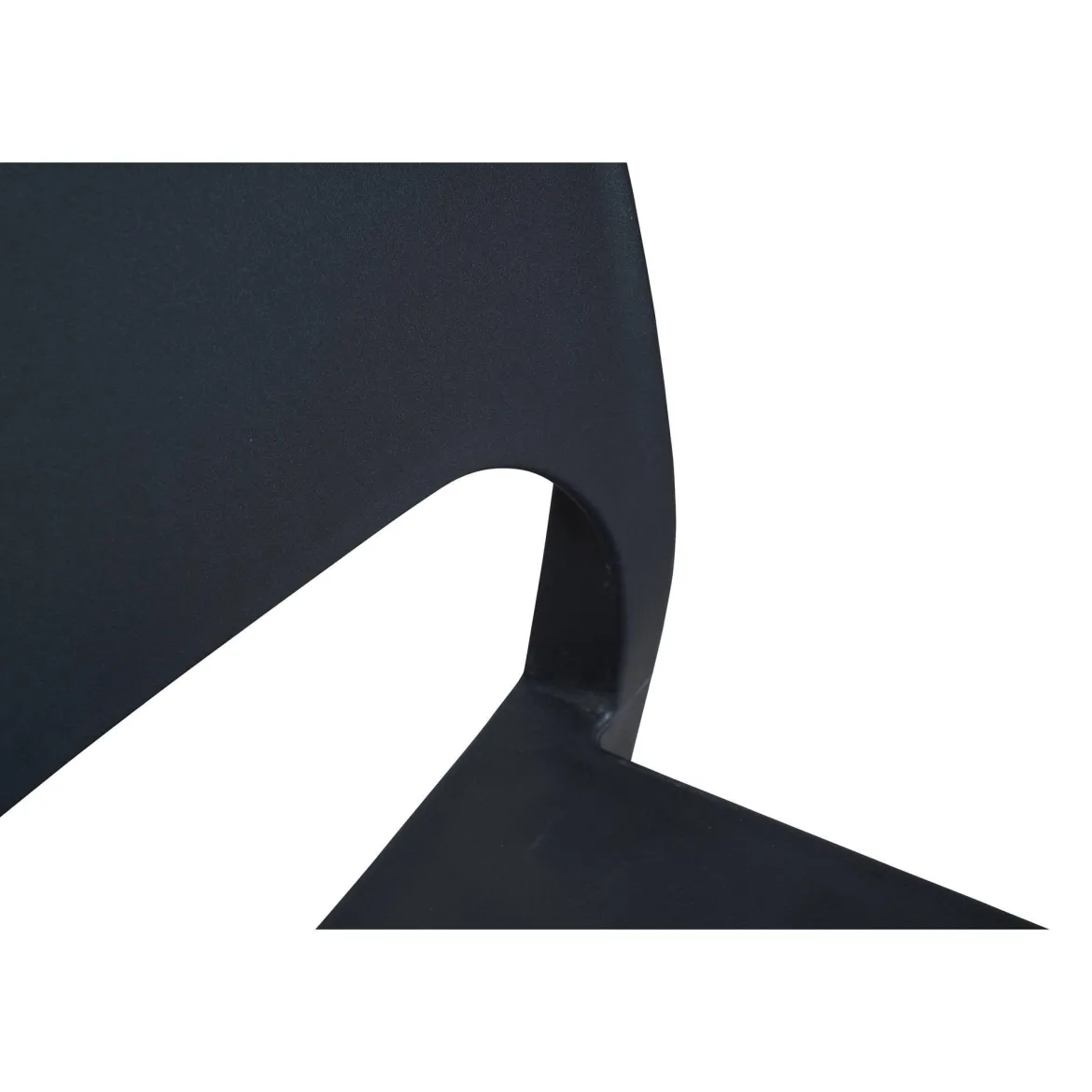Sedia da esterno design impilabile antracite - Cereseto