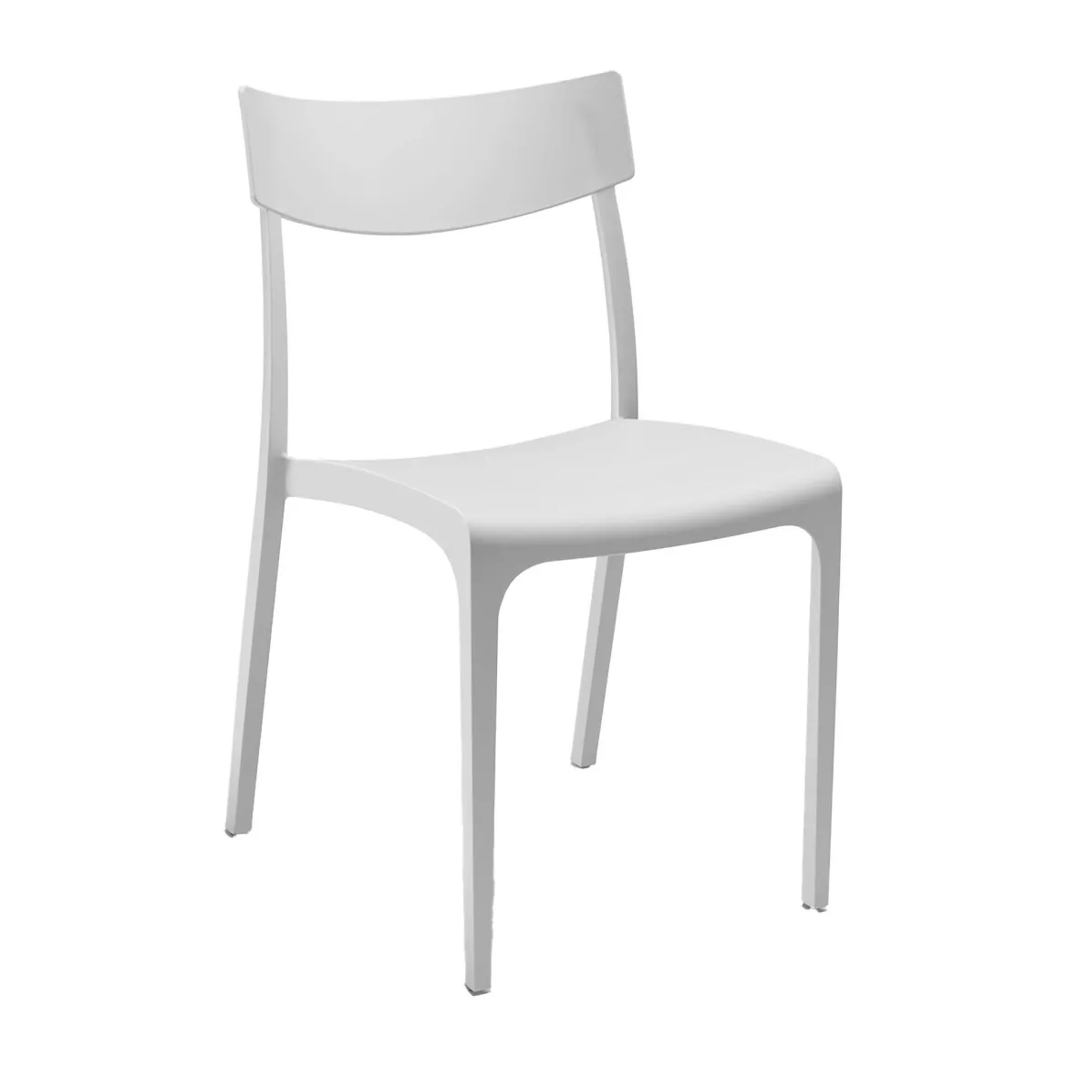 Sedia da terrazza impilabile grigio - Camogli