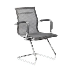 Sedia Grigio una Sedia Peso Supportato 120 kg, Altezza Seduta 43 cm - Balvano