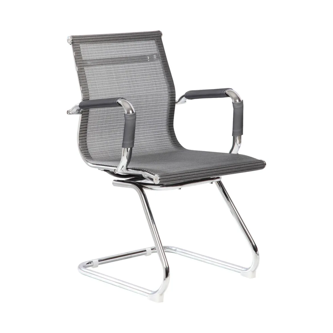 Sedia Grigio una Sedia Peso Supportato 120 kg, Altezza Seduta 43 cm - Balvano