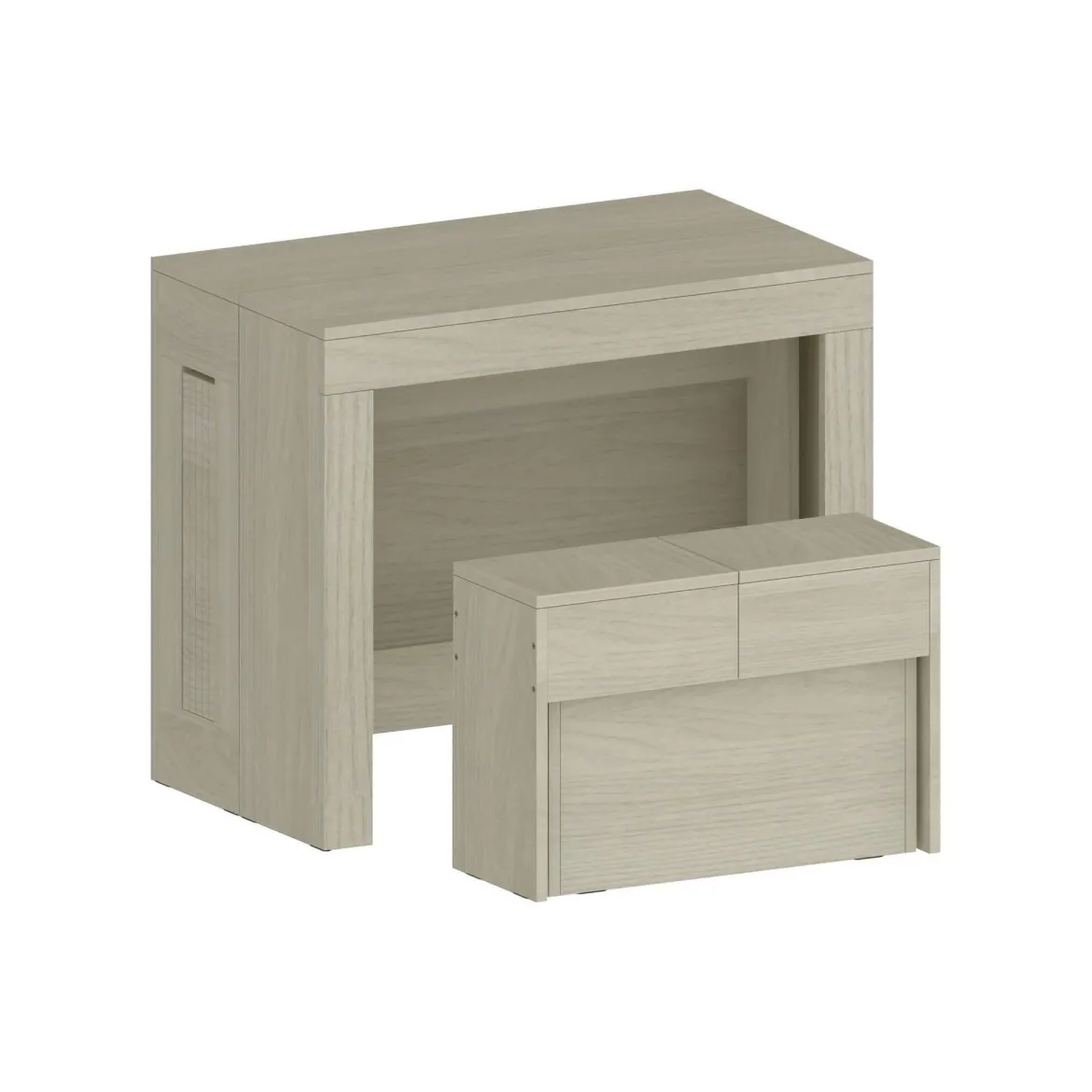 Set consolle allungabile 12 posti e 1 panca allungabile olmo - Badesi