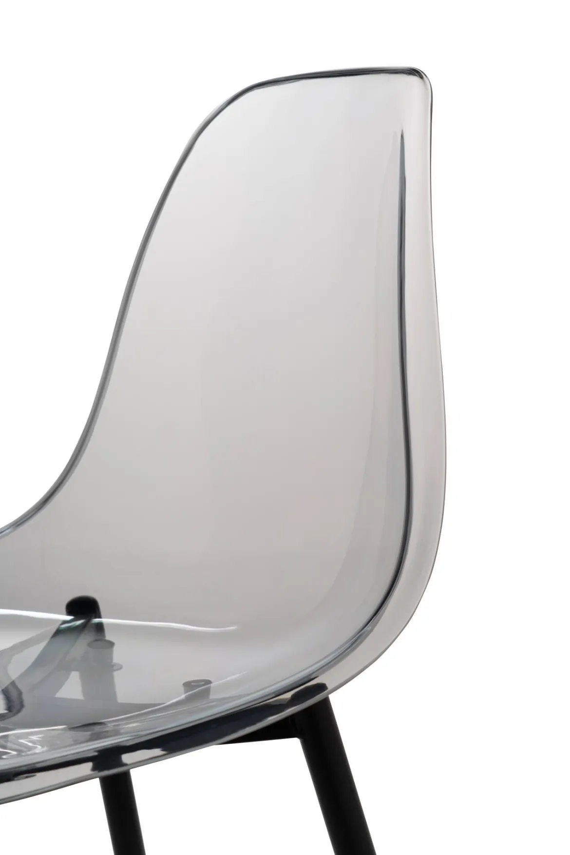 Set di 2 sedie casual in plastica fume - Amstrong