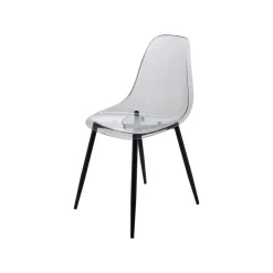 Set di 2 sedie casual in plastica fume - Amstrong