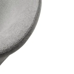 Set di Sedie Grigio Chiaro Nero 8 Sedie Imbottito, Sfumatura Colore Struttura Chiaro - Staffolo