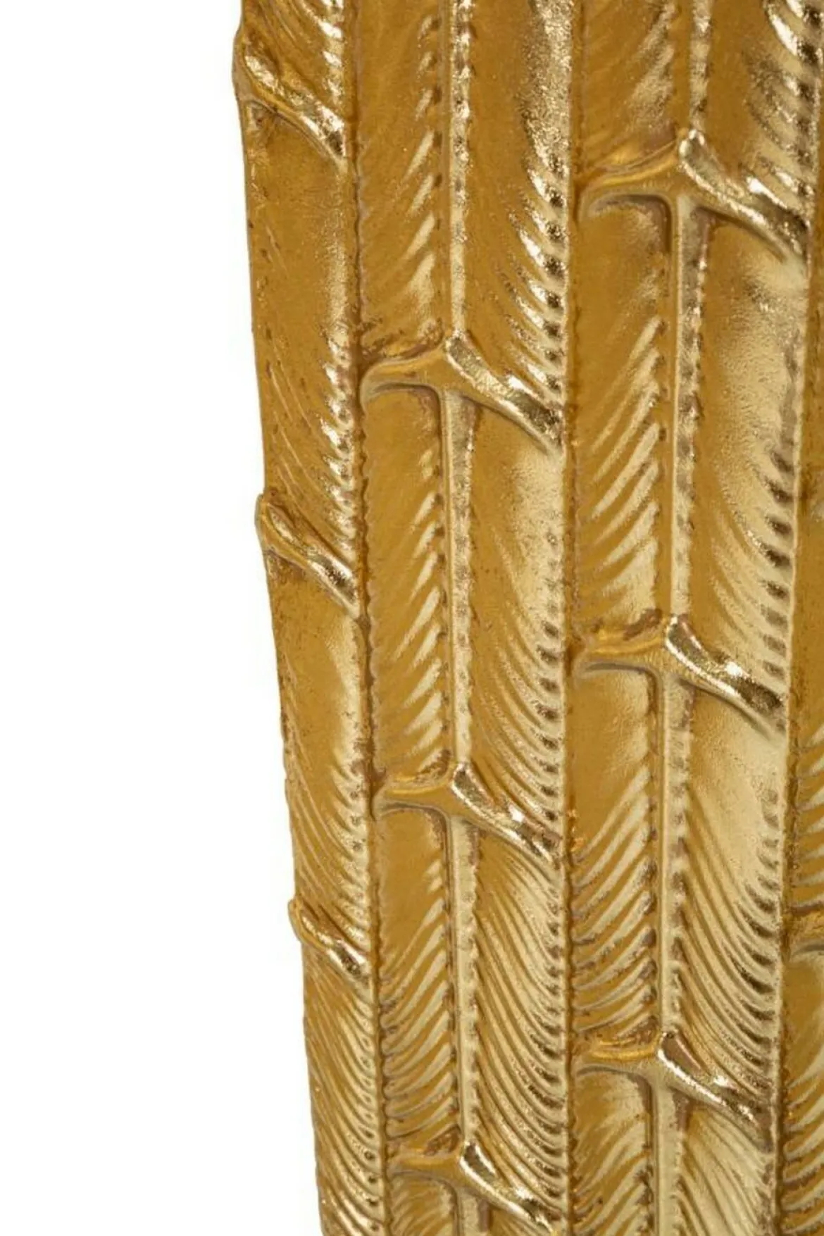 Set di 2 vasi Tirreni, 40x40 h99 cm, Oro