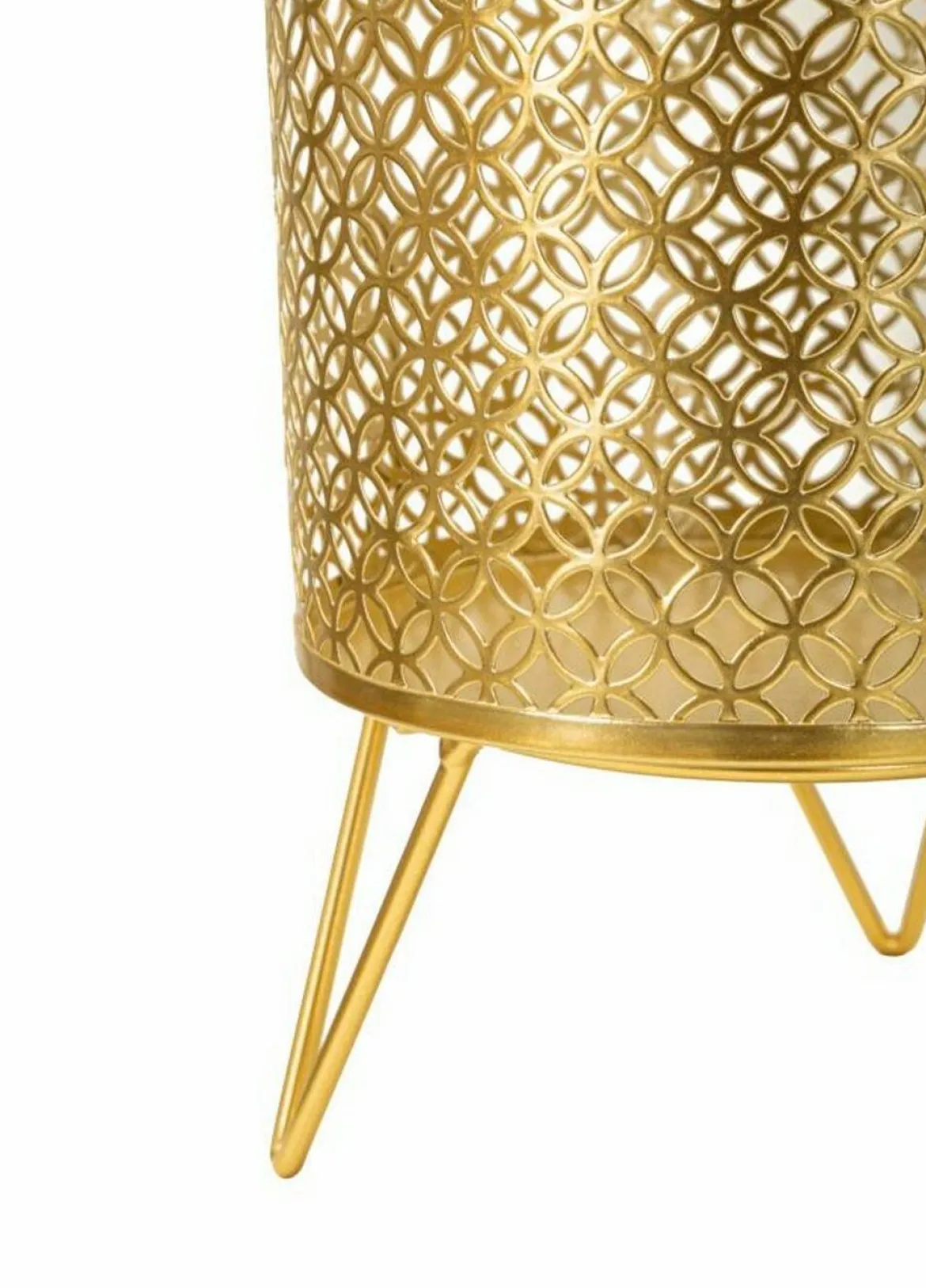 Set di 2 vasi Vif, 16x16 h20 cm, Oro