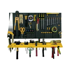 Set porta utensili Domiziana, cm 100x22h50, Nero