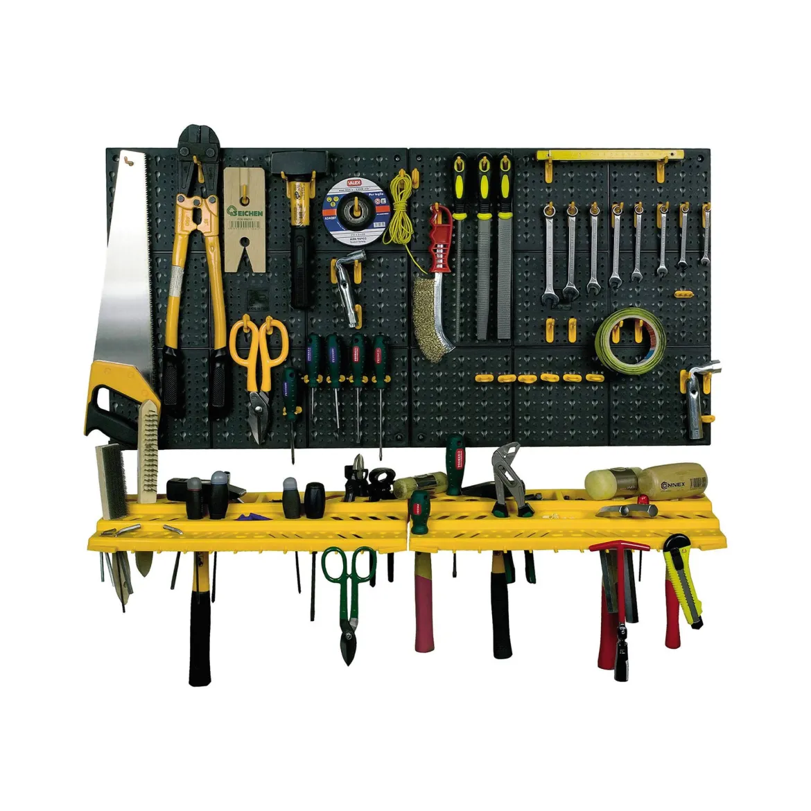 Set porta utensili Domiziana, cm 100x22h50, Nero