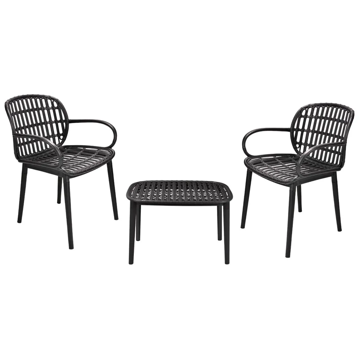 Set salotto da esterno Ternate, Antracite