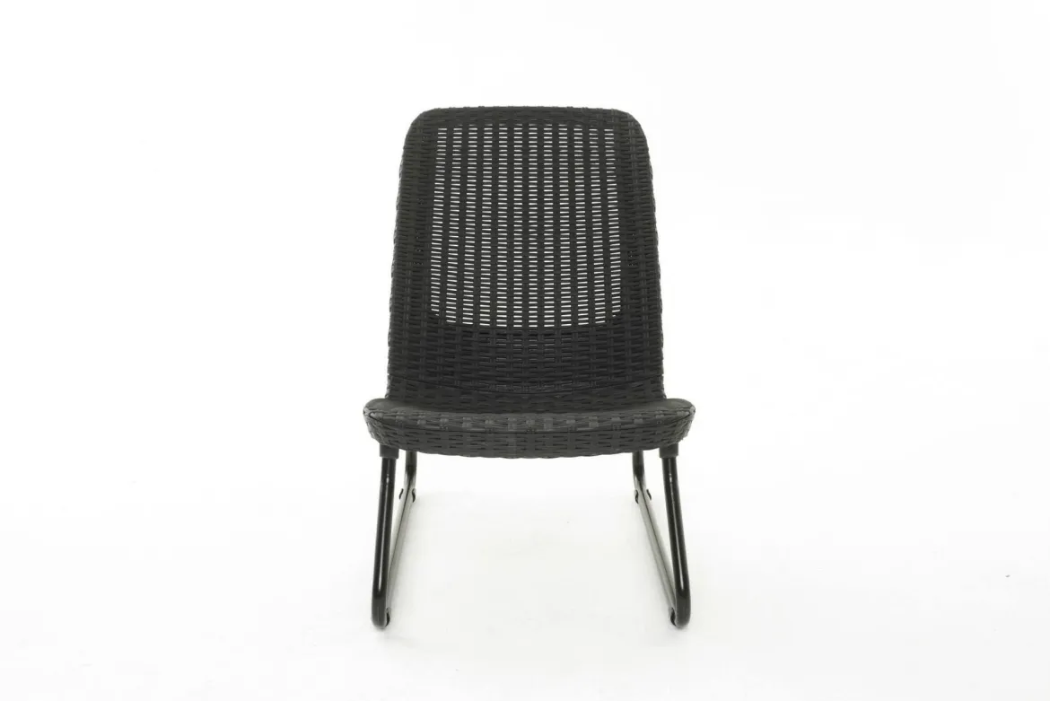 Set salotto esterno 2 posti e 1 tavolo antracite - Canmore