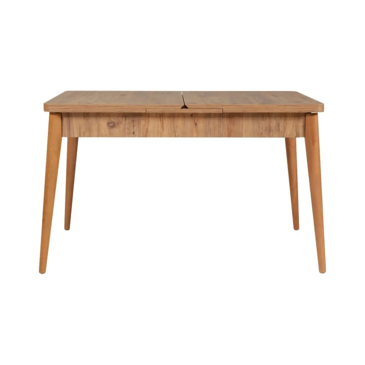 Set tavolo allungabile 8 posti 2 sedie e 1 panca in legno - Padru