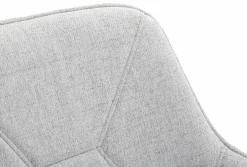 Sgabello alto moderno con seduta imbottita 55x55x109h cm - Moore