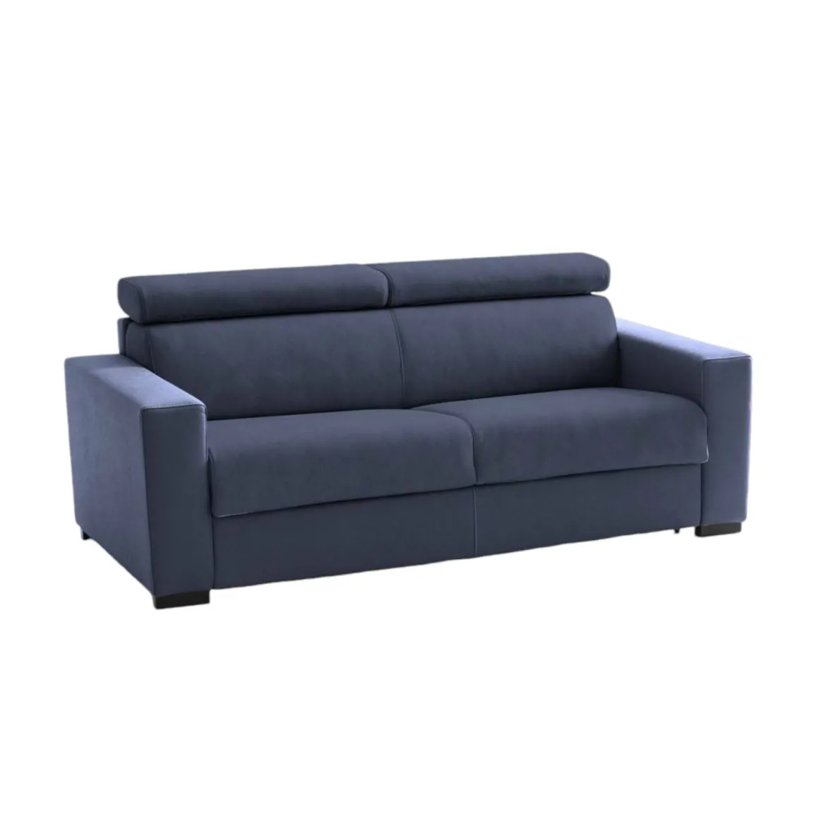 Sofa design blu 220x95x85h cm - Matrice