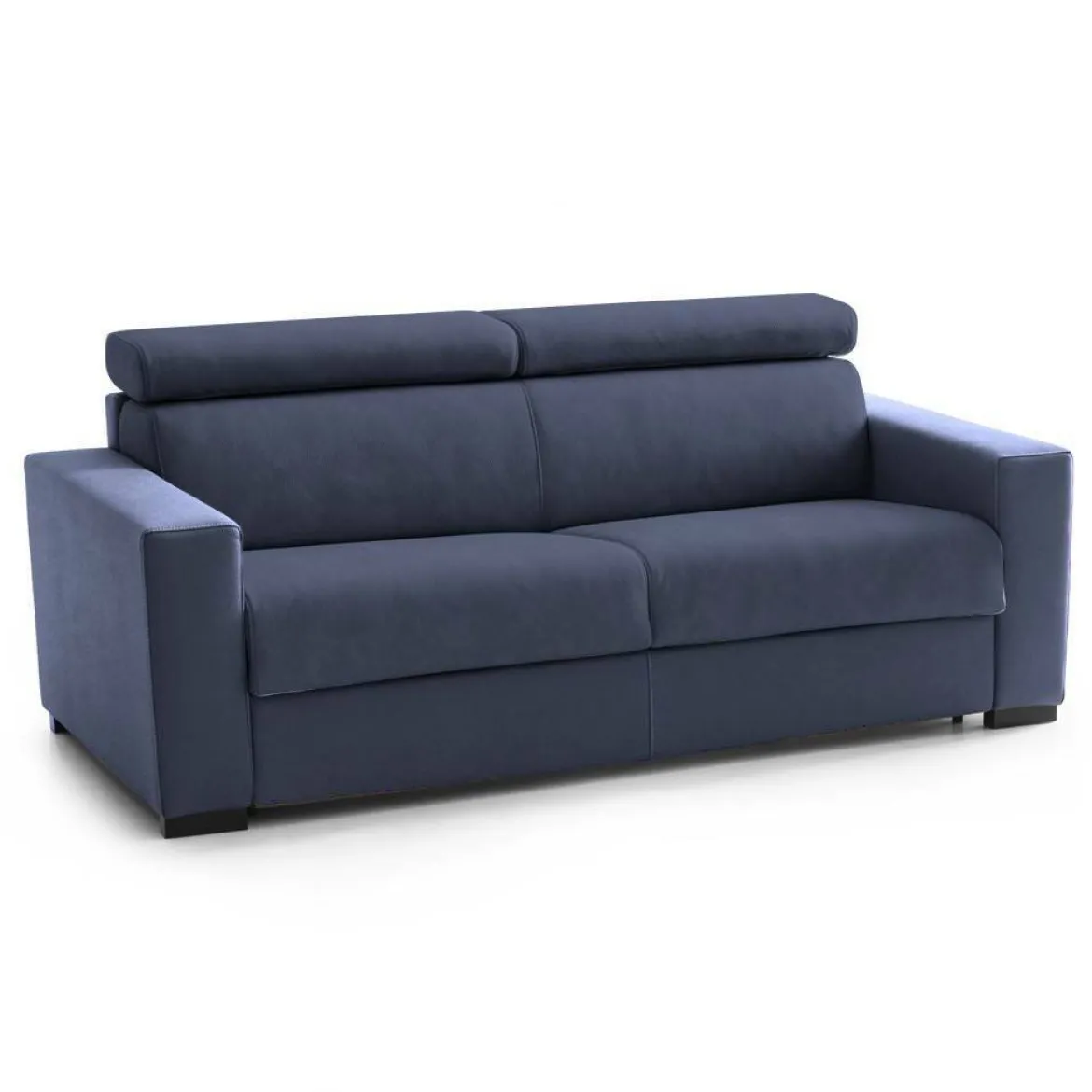 Sofa 3 posti blu 200x95x85h cm - Vigolana