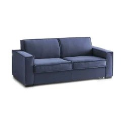 Sofa sfoderabile blu 220x95x90h cm - Diopside