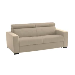 Sofà design beige 200x95x85h cm - Schiavo
