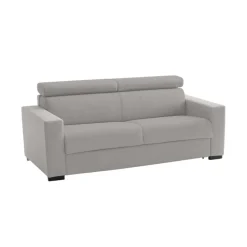 Sofà sfoderabile grigio 160x95x85h cm - Aggius
