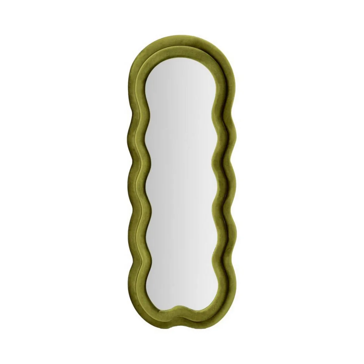 Specchio a muro nuvola verde 60x160h cm - Marylin