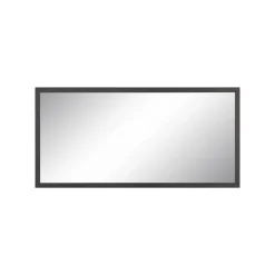 Specchio antracite lucido 120x60h cm - Adelchi