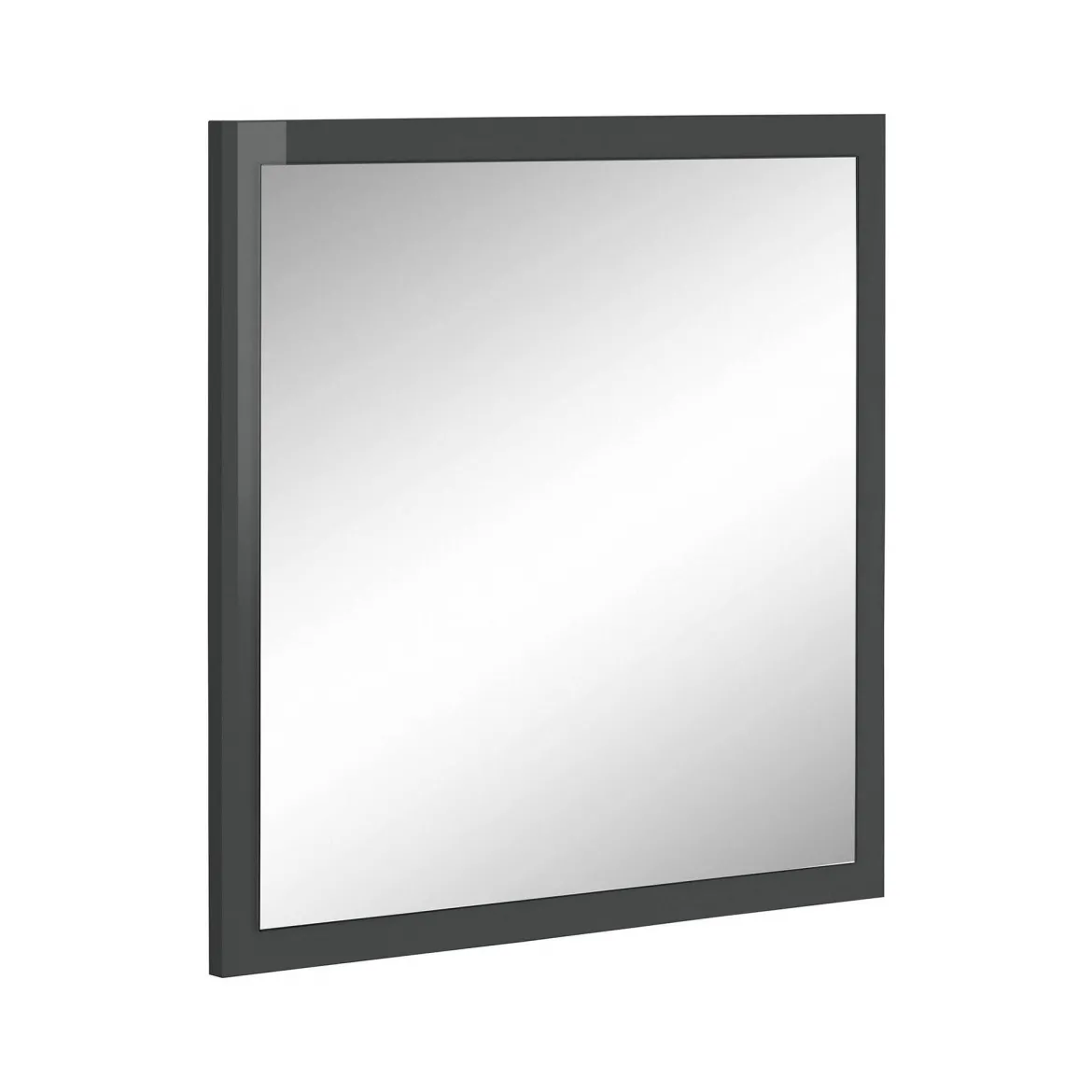 Specchio antracite lucido 60x60h cm - Lelia