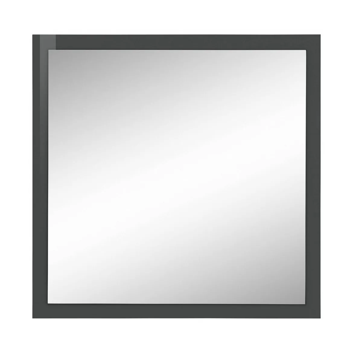 Specchio antracite lucido 60x60h cm - Lelia