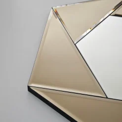 Specchio Argento Trasparente Modulabile set da 2 40x40h cm, Forma Rettangolare - Ortovero