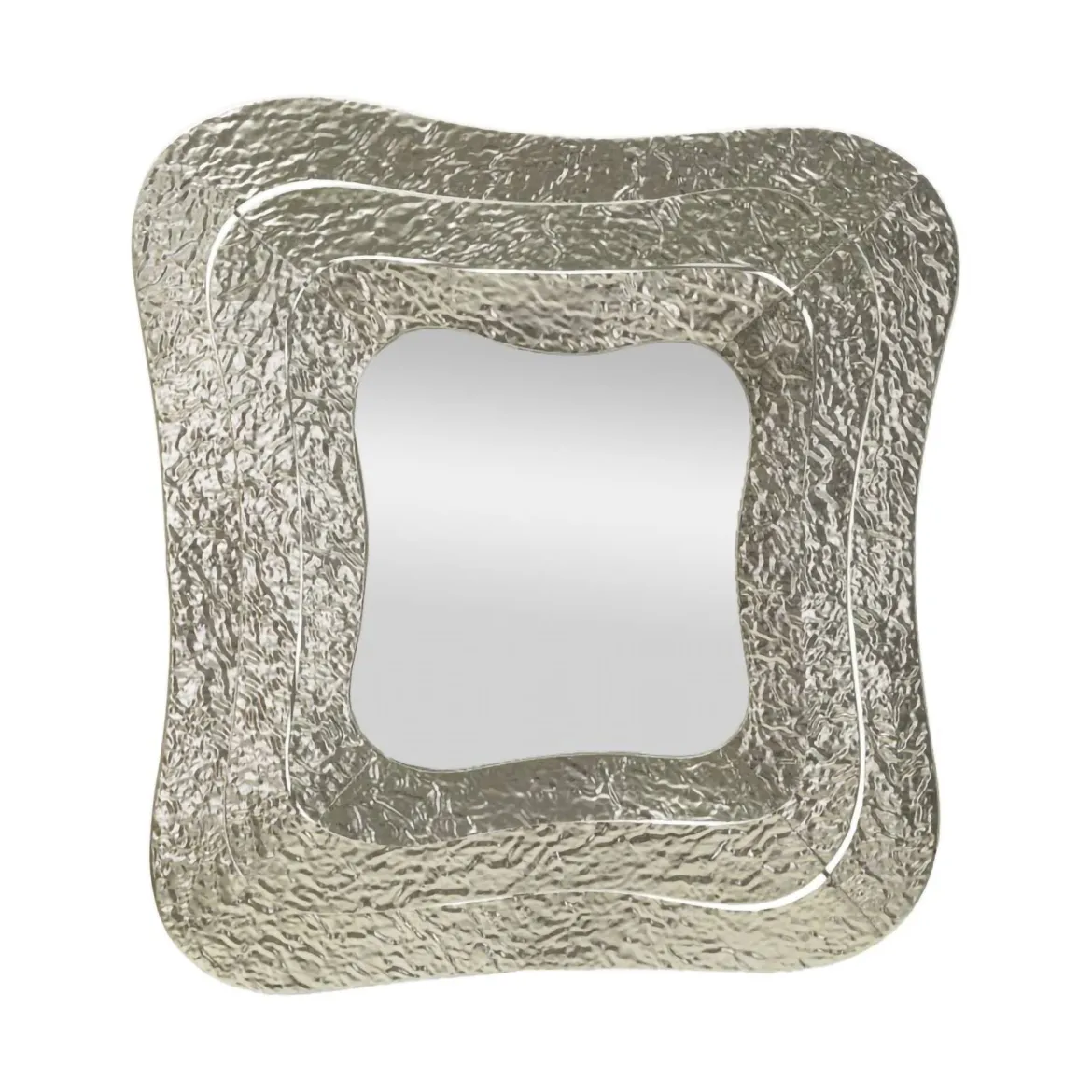Specchio argento 74x79h cm - Casella