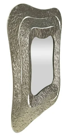 Specchio argento 74x79h cm - Casella