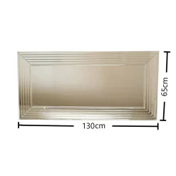 Specchio argento 130x65h cm - Cavezzo