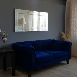 Specchio argento 130x65h cm - Cavezzo