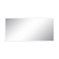 Specchio bagno bianco lucido 120x60h cm - Adelchi
