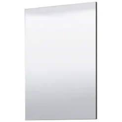Specchio Beige kit Fissaggio a Muro Incluso Forma Rettangolare 54.5x80.5h cm - Telgate