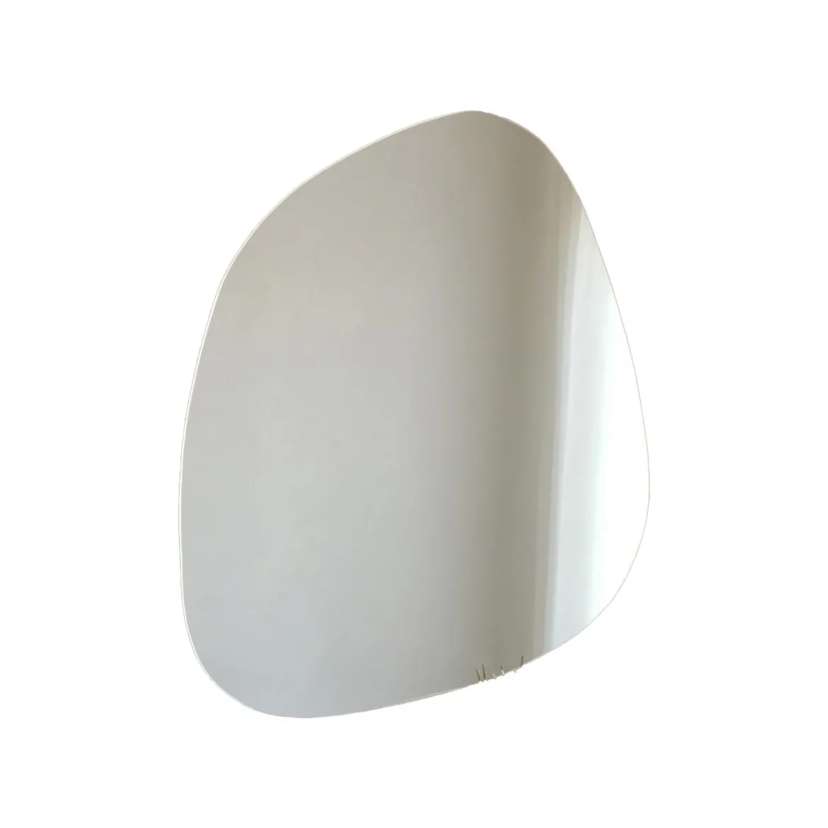 Specchio Bianco Forma Irregolare Tipologia a Muro 75x58h cm, - Moscufo