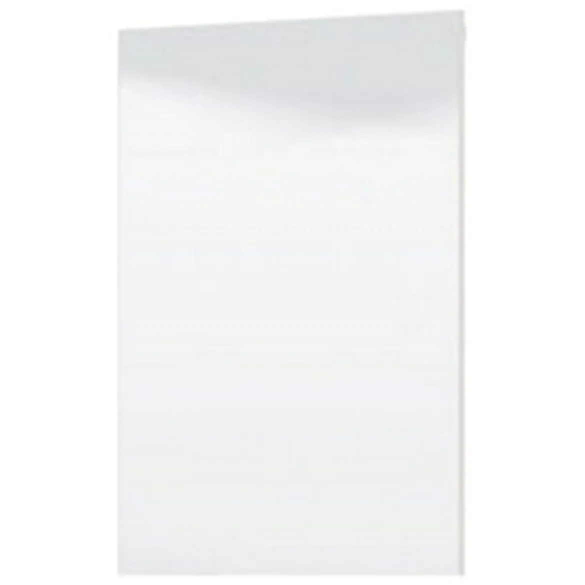 Specchio Bianco kit Fissaggio a Muro Incluso Forma Rettangolare 76.5x76.5h cm - Rizzardi