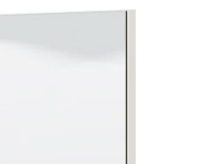 Specchio Bianco kit Fissaggio a Muro Incluso Forma Rettangolare 79x95h cm - Civitella